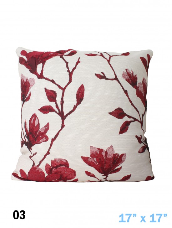 Magnolia Print Cushion & Filler